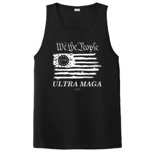 We The People Ultra MAGA Proud Betsy Ross 1776 Flag PosiCharge Competitor Tank