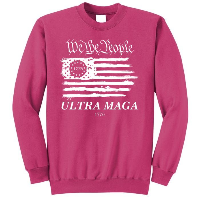 We The People Ultra MAGA Proud Betsy Ross 1776 Flag Sweatshirt