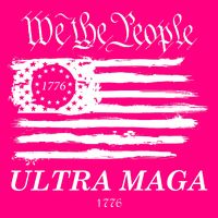 We The People Ultra MAGA Proud Betsy Ross 1776 Flag 16 in Basic Backpack