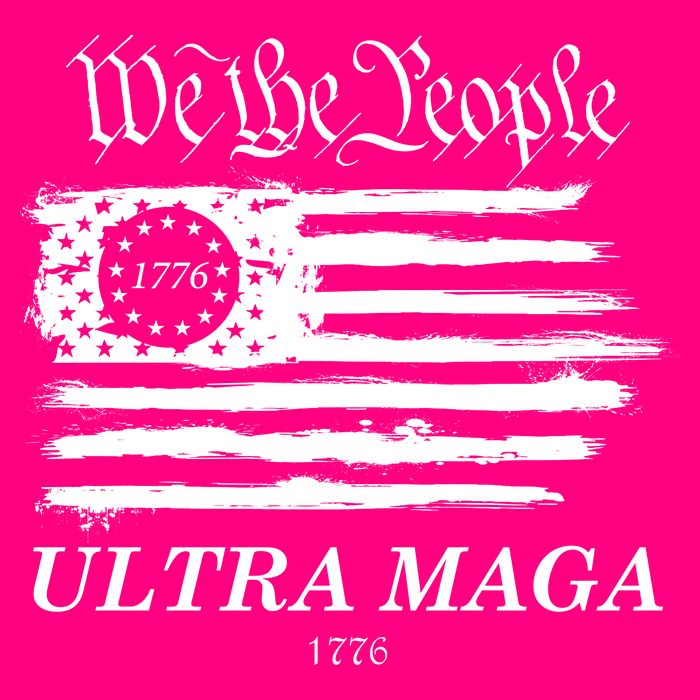 We The People Ultra MAGA Proud Betsy Ross 1776 Flag 16 in Basic Backpack