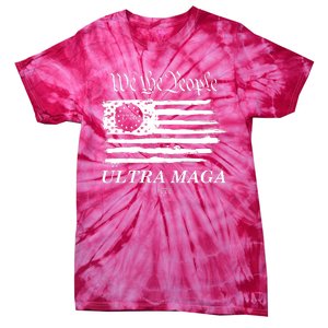 We The People Ultra MAGA Proud Betsy Ross 1776 Flag Tie-Dye T-Shirt