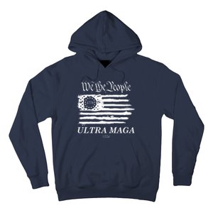 We The People Ultra MAGA Proud Betsy Ross 1776 Flag Hoodie