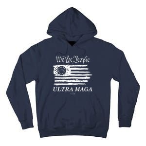 We The People Ultra MAGA Proud Betsy Ross 1776 Flag Tall Hoodie