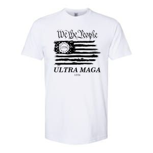 We The People Ultra MAGA Proud Betsy Ross 1776 Flag Softstyle CVC T-Shirt