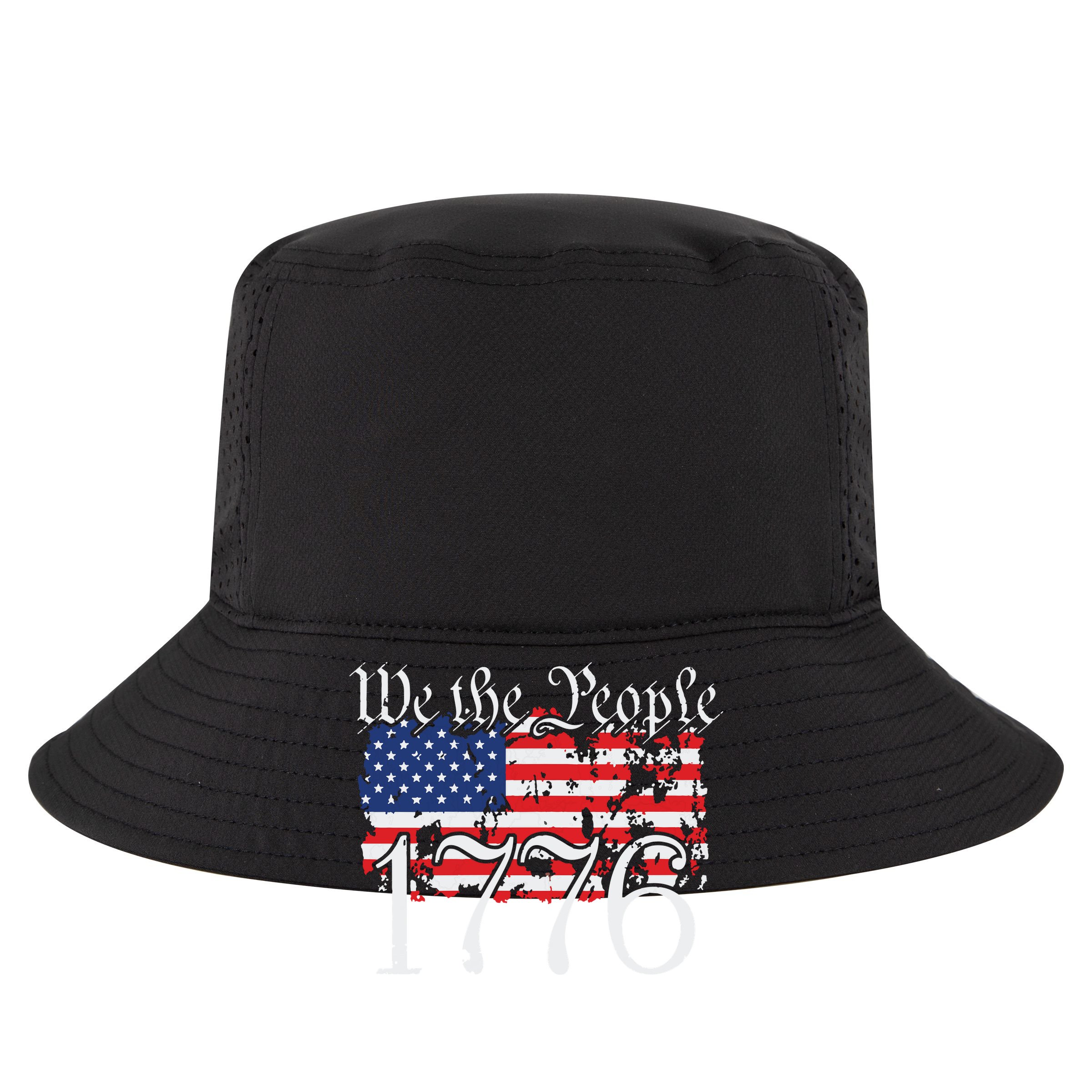 We The People 1776 US Constitution Freedom American Flag Impact Tech Backpack