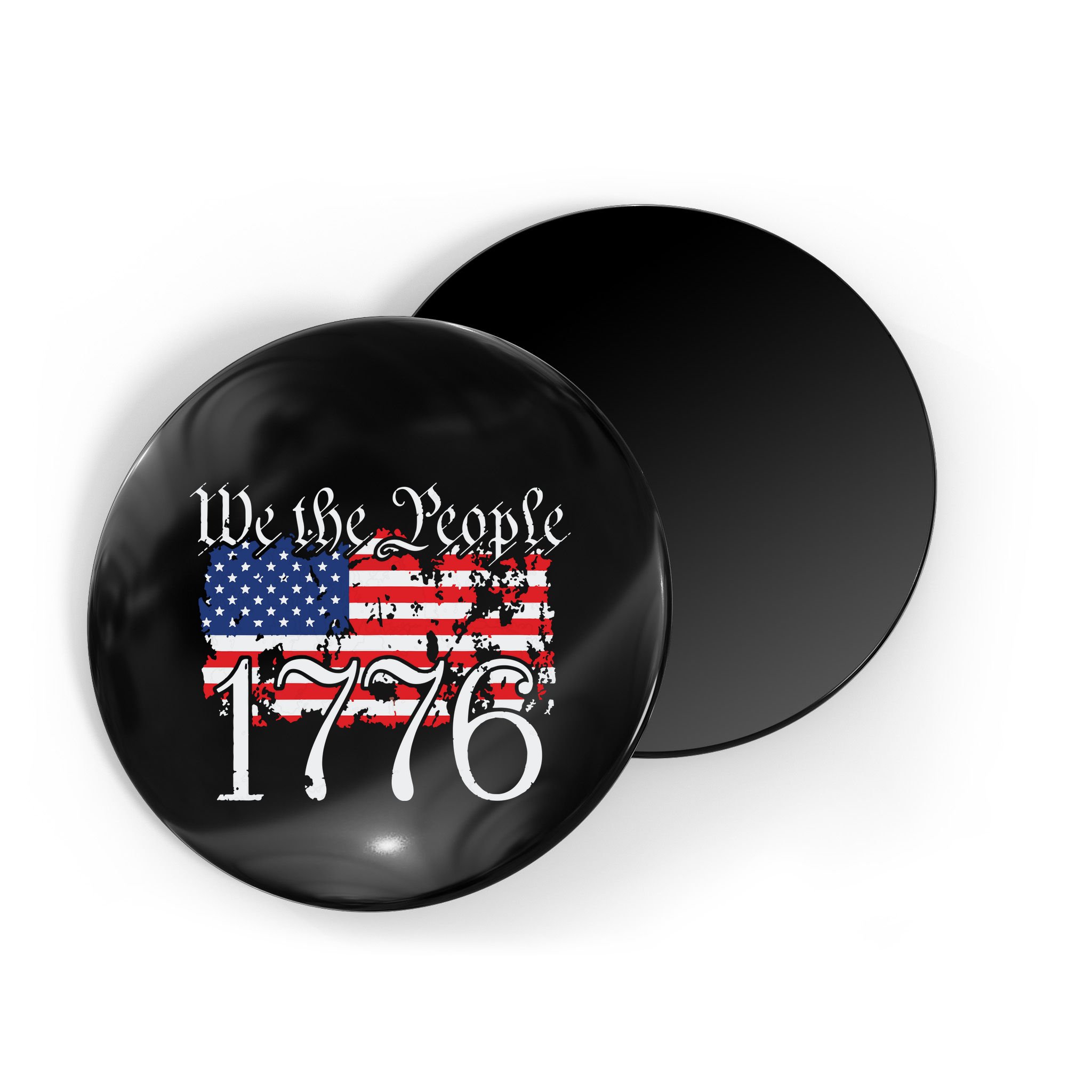 We The People 1776 US Constitution Freedom American Flag Magnet