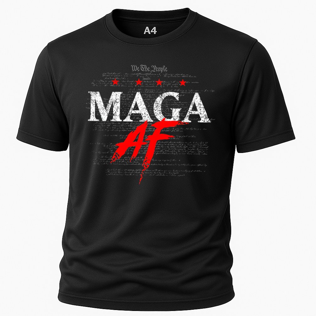We The People Maga Af Cooling Performance Crew T-Shirt