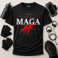 We The People Maga Af Cooling Performance Crew T-Shirt