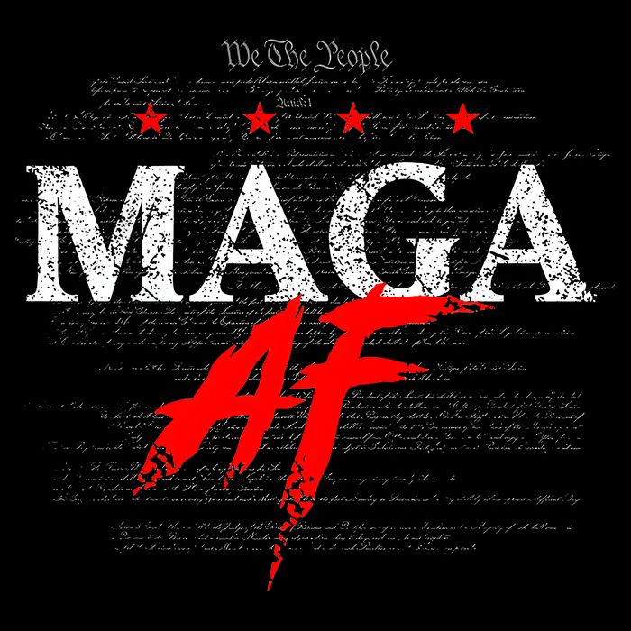 We The People Maga Af Cooling Performance Crew T-Shirt
