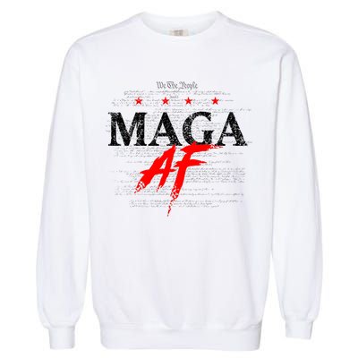 We The People Maga Af Garment-Dyed Sweatshirt