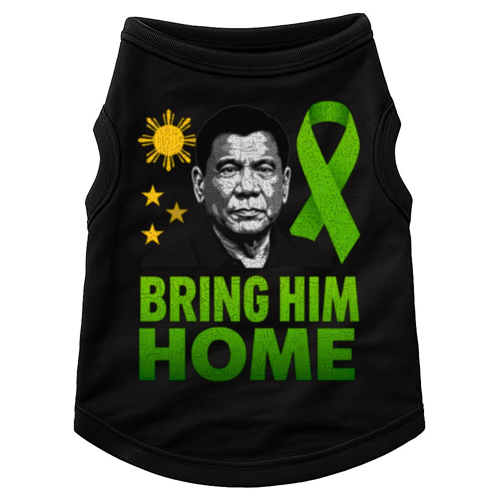 We the People Philippines Digong Apparel Duterte Bring Him Home Philippines PRRD DU30 Supporter Doggie Tank