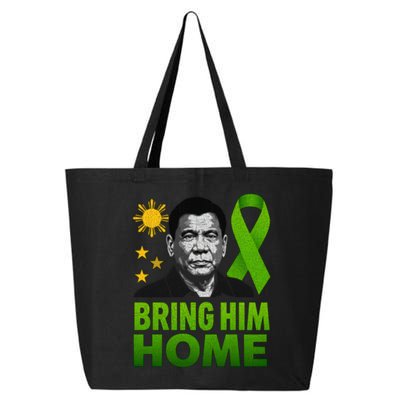 We the People Philippines Digong Apparel Duterte Bring Him Home Philippines PRRD DU30 Supporter 25L Jumbo Tote