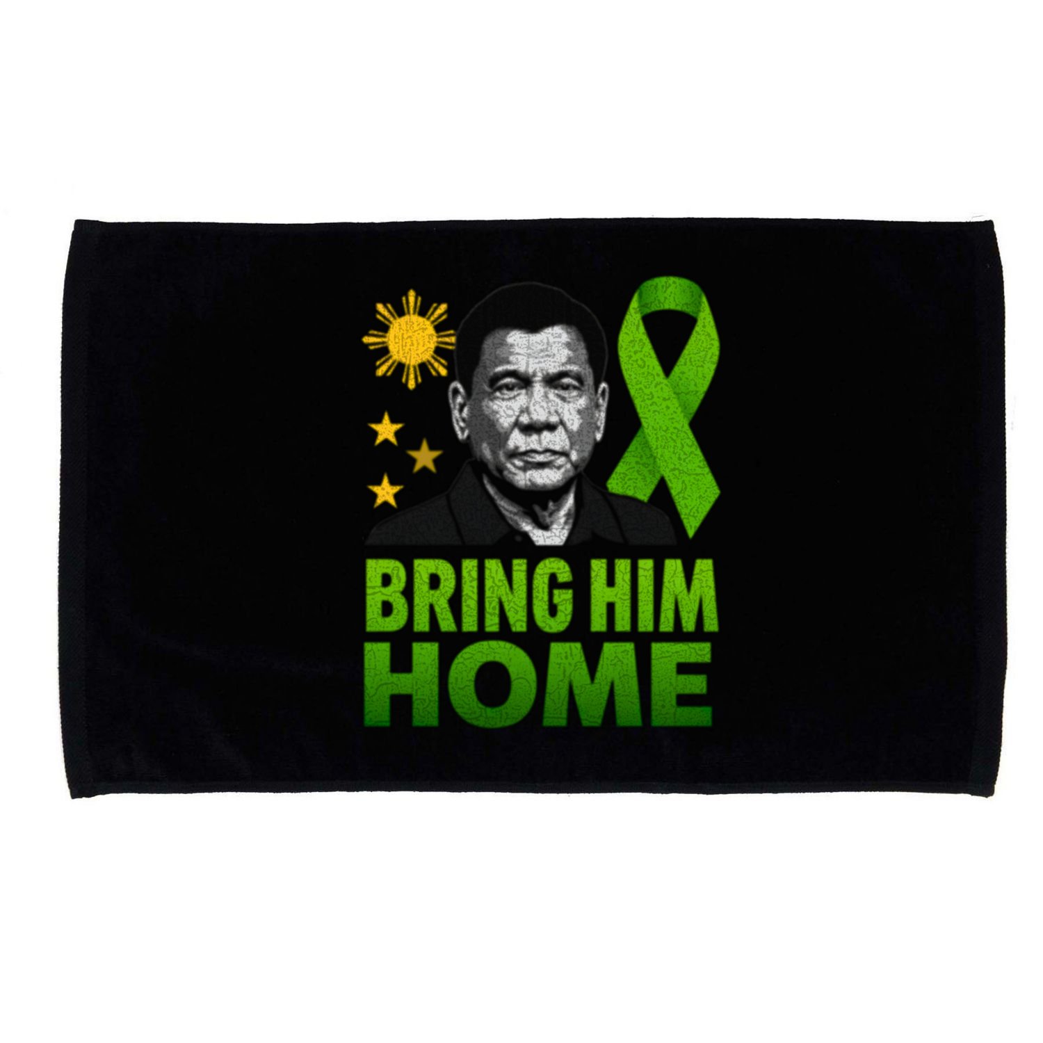 We the People Philippines Digong Apparel Duterte Bring Him Home Philippines PRRD DU30 Supporter Microfiber Hand Towel