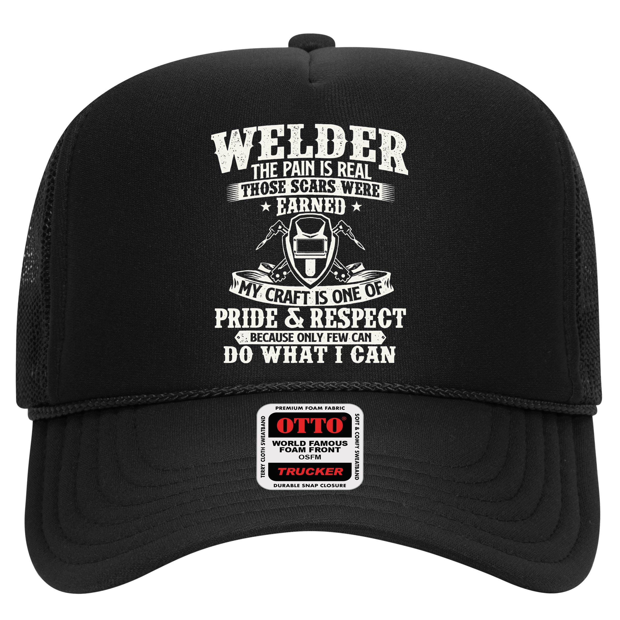 Welder The Pain Is Real Those Scars Were Earned Welding Hat