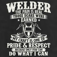 Welder The Pain Is Real Those Scars Were Earned Welding Hat