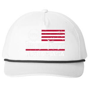 We The People 1776 Ultra Maga Snapback Five-Panel Rope Hat