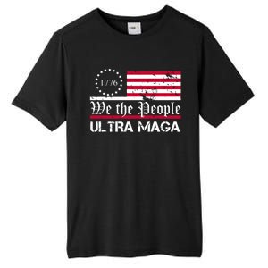 We The People 1776 Ultra Maga Tall Fusion ChromaSoft Performance T-Shirt