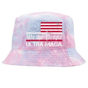 We The People 1776 Ultra Maga Tie-Dyed Bucket Hat