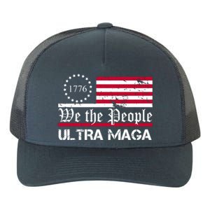 We The People 1776 Ultra Maga Yupoong Adult 5-Panel Trucker Hat