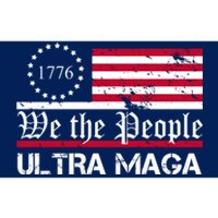 We The People 1776 Ultra Maga Bumper Sticker