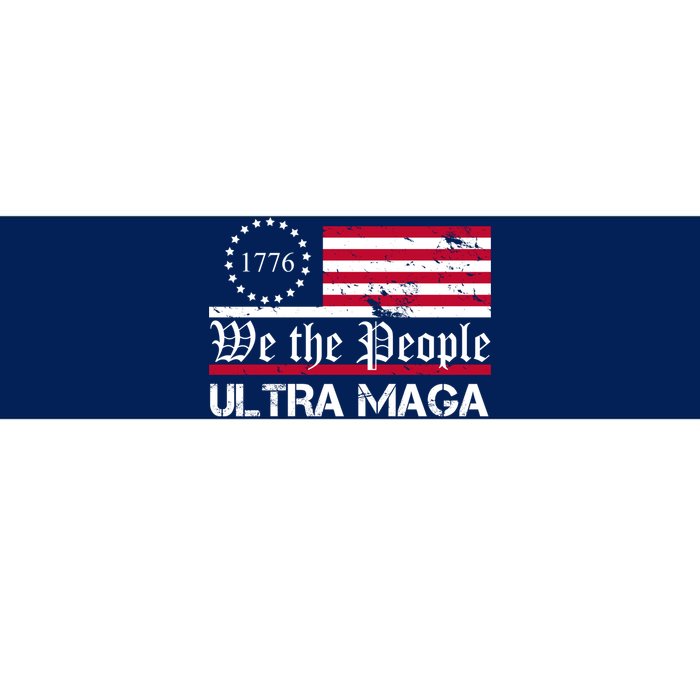 We The People 1776 Ultra Maga Bumper Sticker