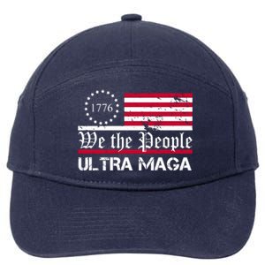 We The People 1776 Ultra Maga 7-Panel Snapback Hat