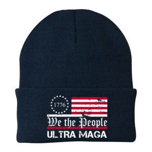 We The People 1776 Ultra Maga Knit Cap Winter Beanie