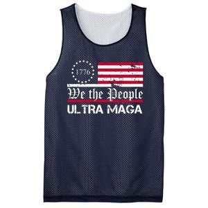 We The People 1776 Ultra Maga Mesh Reversible Basketball Jersey Tank