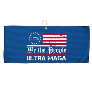 We The People 1776 Ultra Maga Large Microfiber Waffle Golf Towel