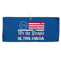 We The People 1776 Ultra Maga Large Microfiber Waffle Golf Towel