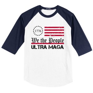 We The People 1776 Ultra Maga Baseball Sleeve Shirt