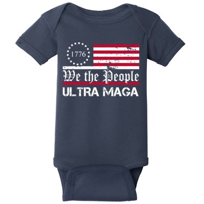 We The People 1776 Ultra Maga Baby Bodysuit