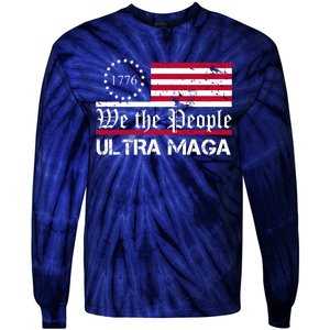 We The People 1776 Ultra Maga Tie-Dye Long Sleeve Shirt