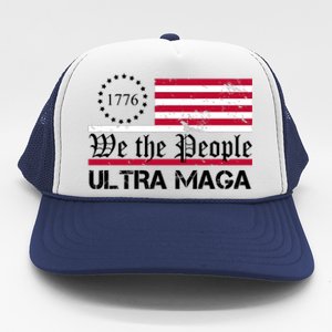 We The People 1776 Ultra Maga Trucker Hat