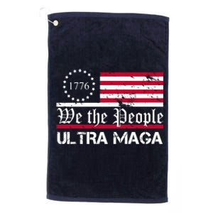 We The People 1776 Ultra Maga Platinum Collection Golf Towel