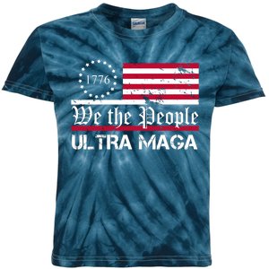 We The People 1776 Ultra Maga Kids Tie-Dye T-Shirt