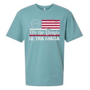 We The People 1776 Ultra Maga Sueded Cloud Jersey T-Shirt