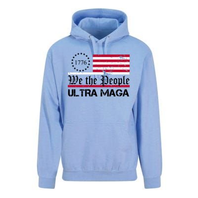 We The People 1776 Ultra Maga Unisex Surf Hoodie