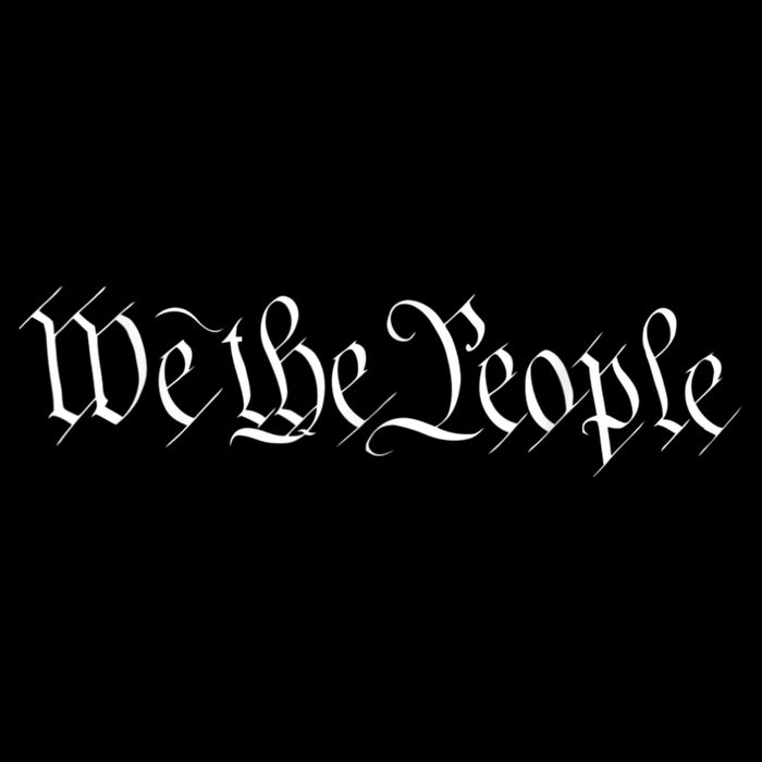 We The People USA Preamble Constitution America 1776 Tall T-Shirt