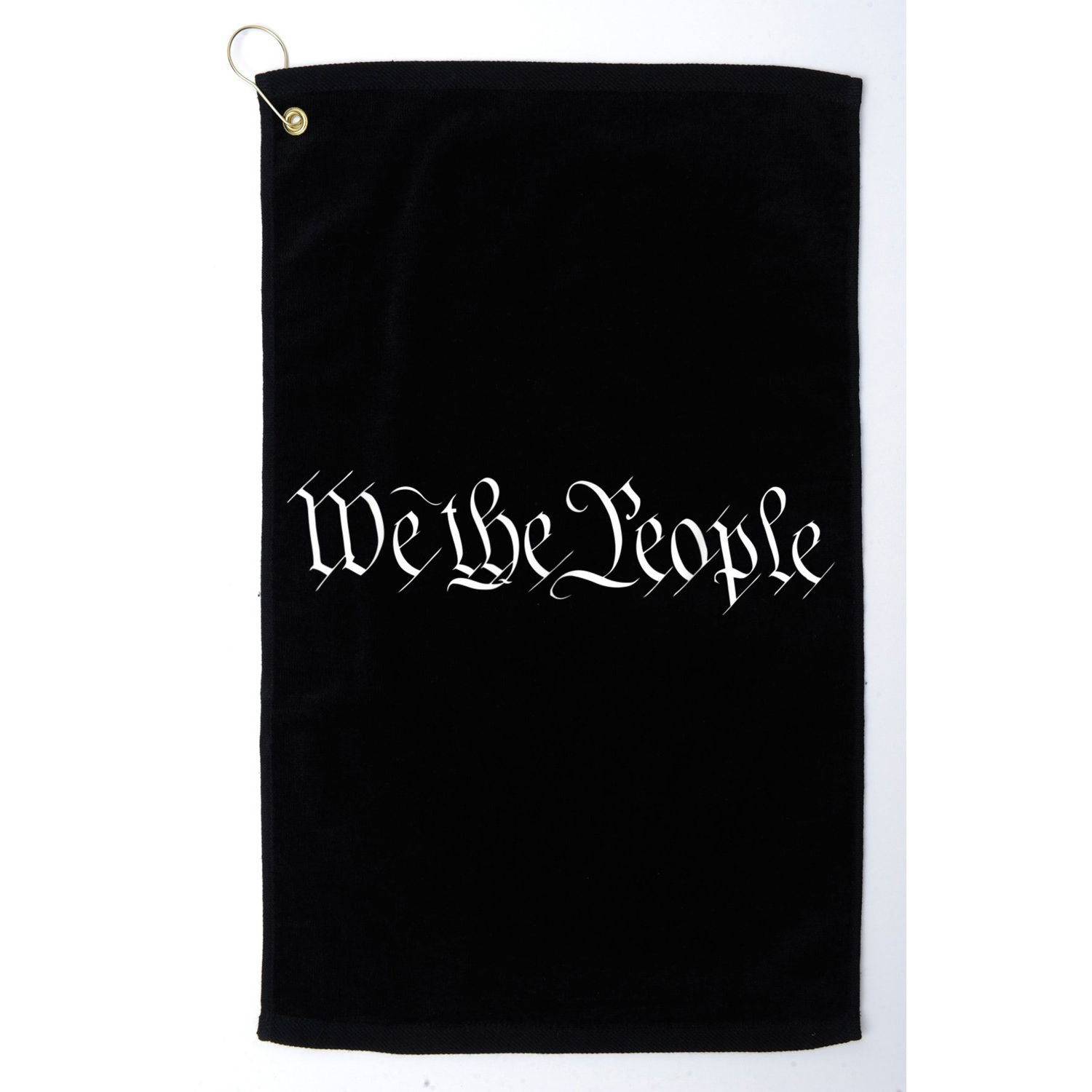 We The People USA Preamble Constitution America 1776 Golf Towel