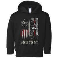 We The People 2nd That Second Amendment Pro Gun American Toddler Hoodie