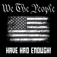 We The People Have Had Enough! American Flag Design USA Backpack