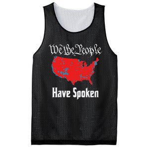 We The People Have Spoken 2024 Presidential Election Map Mesh Reversible Basketball Jersey Tank