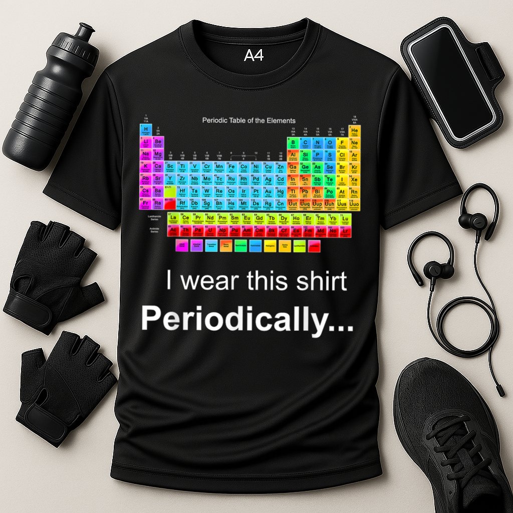 Wear This Periodically Periodic Table Of Elements Performance Shirt