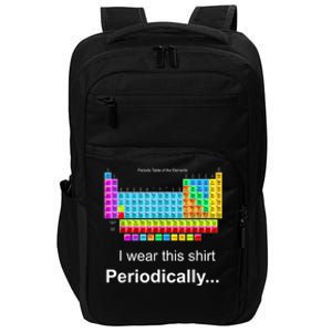 Wear This Periodically Periodic Table Of Elements Impact Tech Backpack