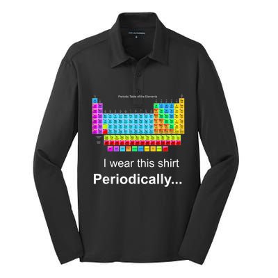 Wear This Periodically Periodic Table Of Elements Silk Touch Performance Long Sleeve Polo