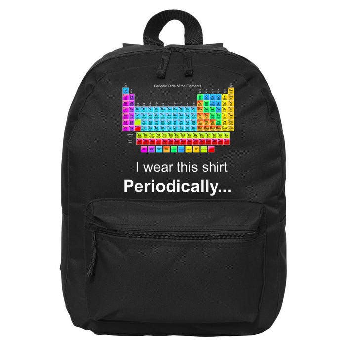 Wear This Periodically Periodic Table Of Elements 16 in Basic Backpack