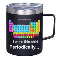 Wear This Periodically Periodic Table Of Elements 12oz Stainless Steel Coffee Mug