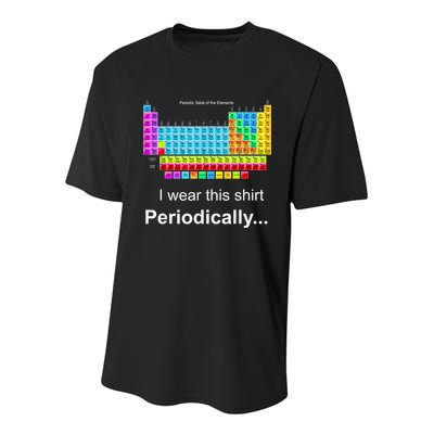 Wear This Periodically Periodic Table Of Elements Youth Performance Sprint T-Shirt
