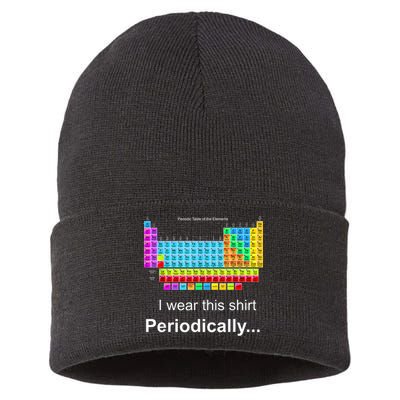 Wear This Periodically Periodic Table Of Elements Sustainable Knit Beanie